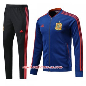 Espagne Ensemble Vestes d'entrainement 2018 Bleu II
